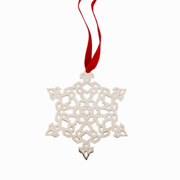 Tiffany & Co. Sterling Snowflake Ornament - Picture 2 of 6